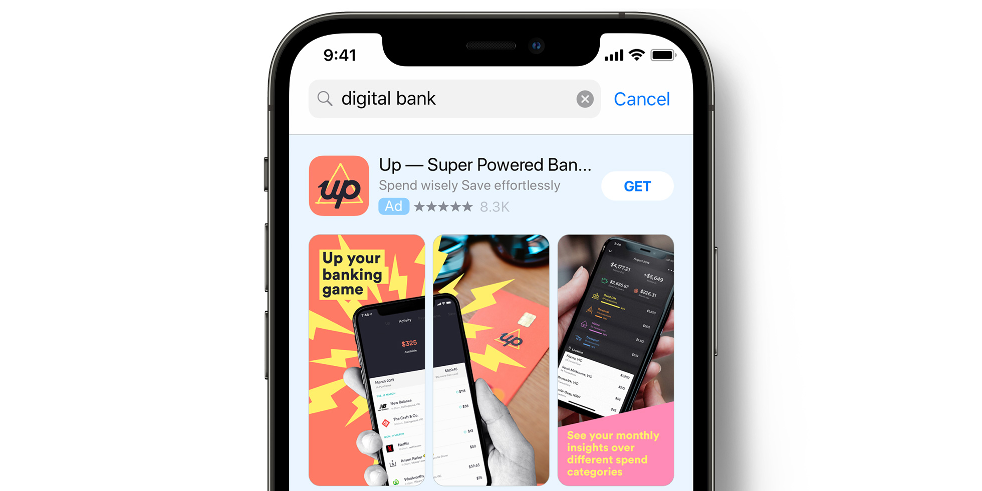App Store의 Up 광고