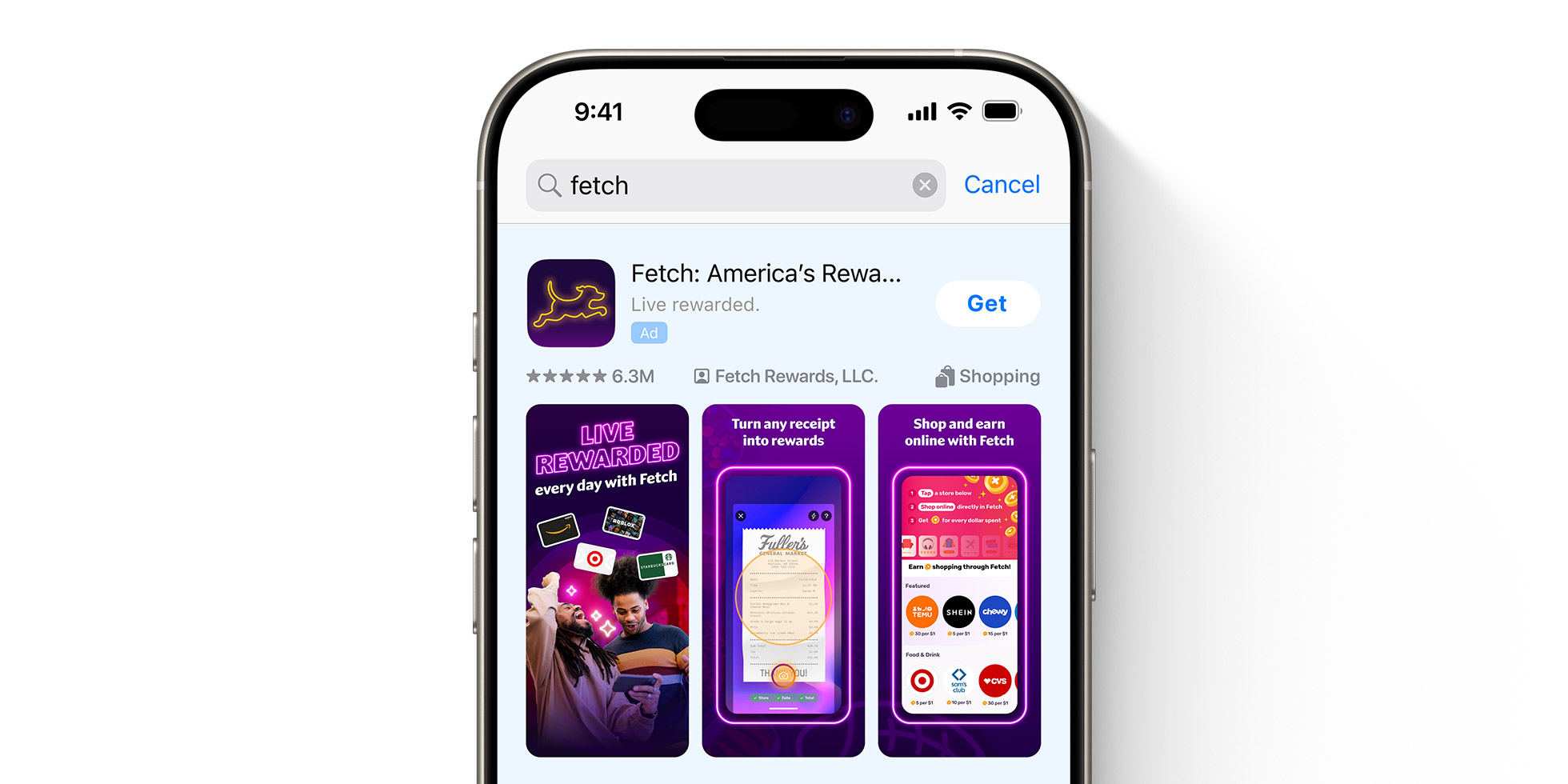 Fetch ad on the App Store 