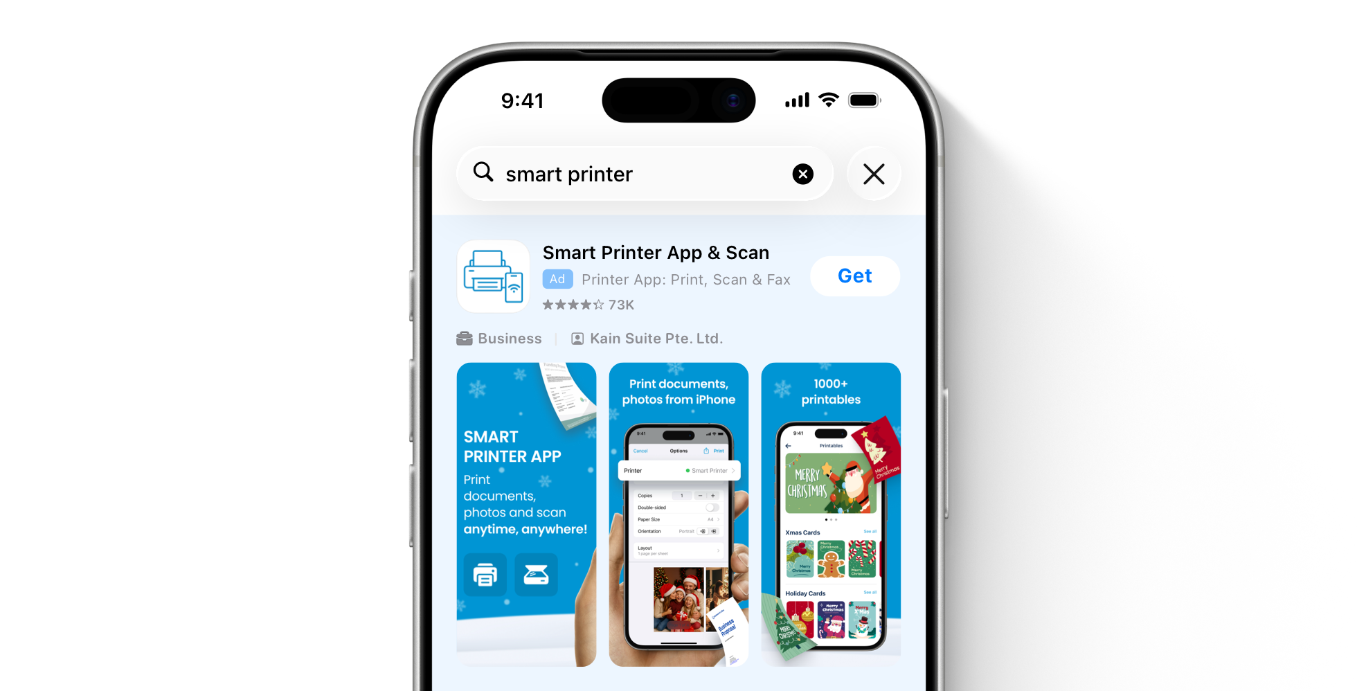 Smart Printer App & Scan ad on the App Store 