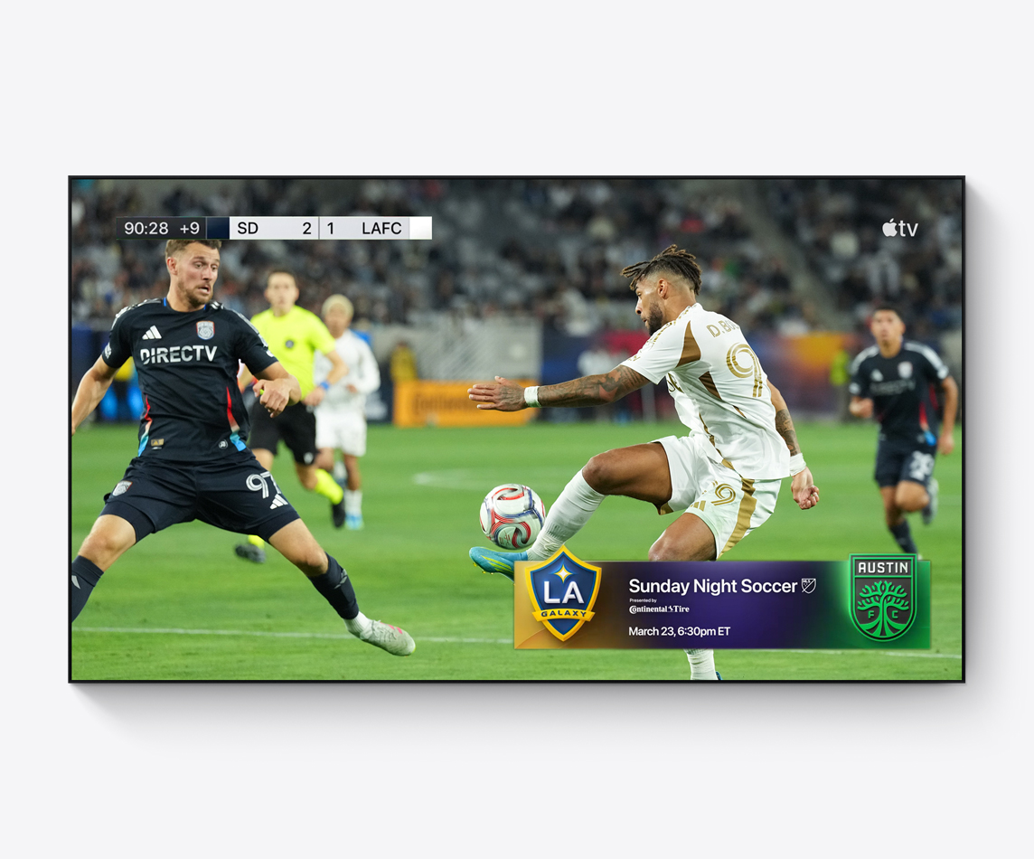 Ein MLS-Spiel zwischen San Diego und LAFC im Rahmen des „Sunday Night Showdown“, gesponsert von Continental Tire.